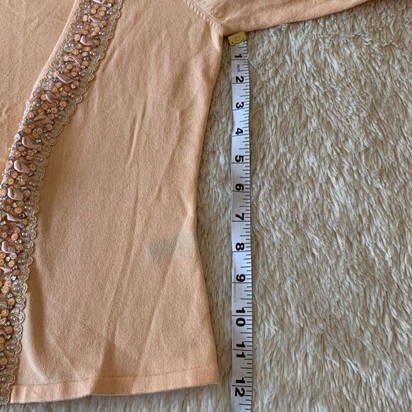 The limited Cream/orange cover up with sequins lining - Picture 11 of 16